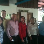 We enjoyed these  dear missionaries.The couple standing beside us are missionaries to Venezuela and have been in the ministry for 39 yrs. The other couple serves as missionaries in Costa Rica and  have been serving for 23 years. They just lost a son when he died in a car accident. They are still grieving. Please pray for them.