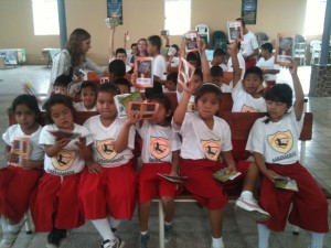 The school kids were encouraged to share the Gospel during Holy Week. 