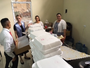 Our special kitchen helpers were such a blessing!